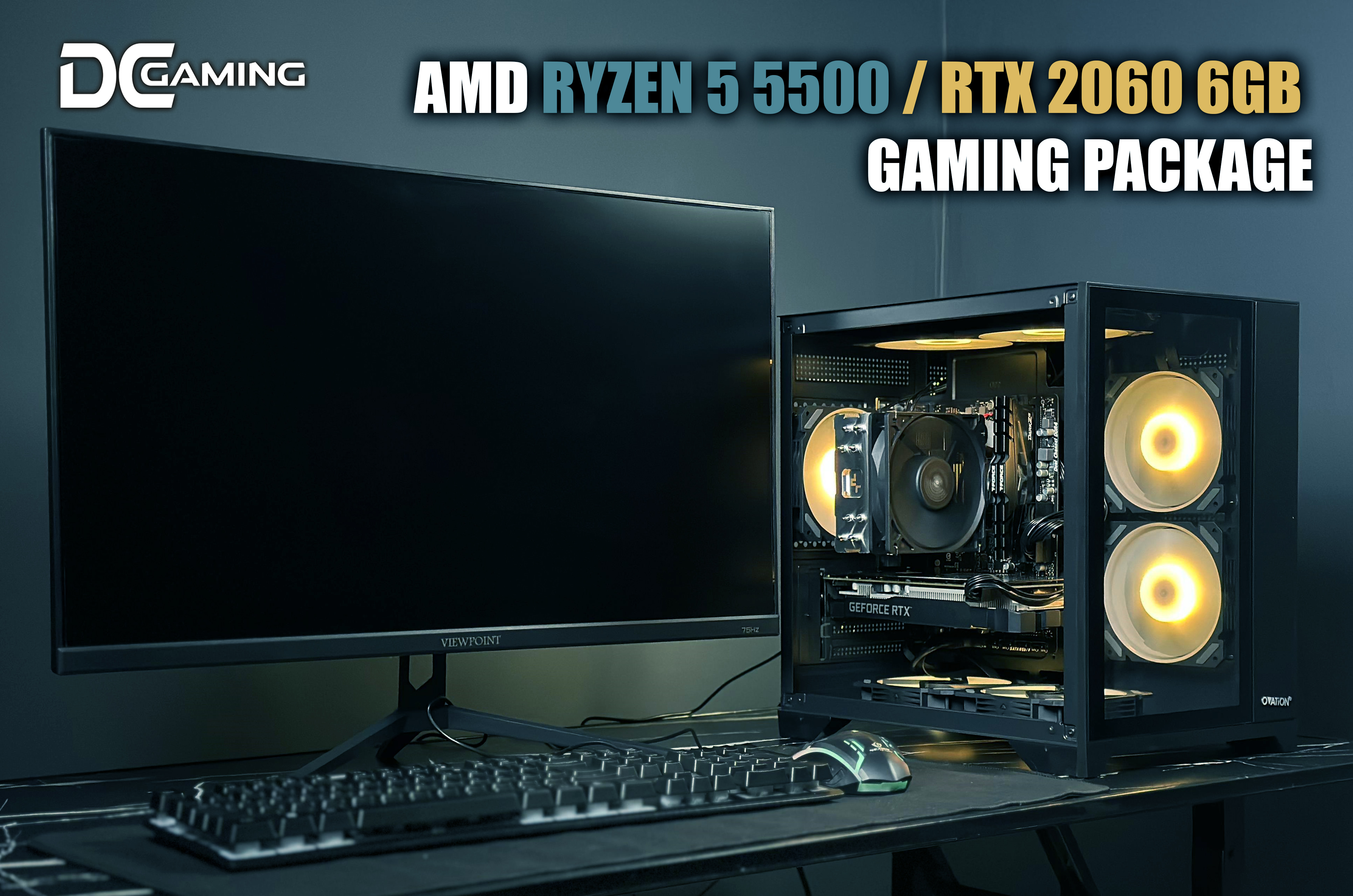 AMD Ryzen 5 5500 x RTX 2060 | DESKTOP PACKAGEE